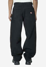 Willy Chavarria Bad Boy Baggy Jeans Black WCDNM0011--001