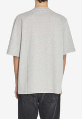 AMI PARIS Ami De Coeur Oversized T-shirt Gray UTS357-726-0951