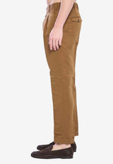 PT Torino Rebel Straight-Leg Pants Brown CORSZAZ40FWD-PU38-0165