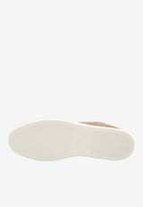 Common Projects Bball Slim Suede Low-Top Sneakers Brown 2540--0240