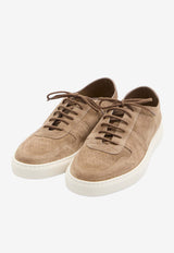 Common Projects Bball Slim Suede Low-Top Sneakers Brown 2540--0240