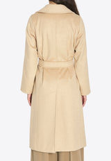 Max Mara Riccio Single-Breasted Coat Camel 2611011041600-10625-001
