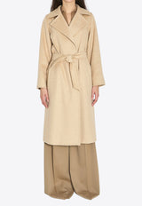 Max Mara Riccio Single-Breasted Coat Camel 2611011041600-10625-001