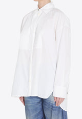 Golden Goose DB Oversized Buttoned Shirt White GWP02599-P002323-10359