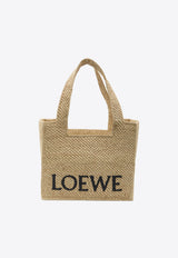 Loewe Medium Raffia Tote Bag Beige A685B61X05--2123