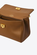 Dolce & Gabbana Medium My Sicily Leather Top Handle Bag Brown BB7782-B7321-8Z093