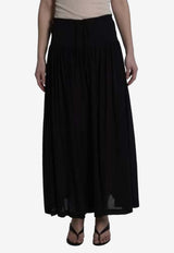The Row Berenice Wide-Leg Pants Black 10741-W4385-BLK