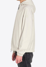 Moncler Domene Waterproof Zip-Up Jacket Off-white L10911A00165-597X2-20F