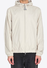 Moncler Domene Waterproof Zip-Up Jacket Off-white L10911A00165-597X2-20F