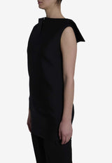 Balenciaga Vareuse Mini Dress Black 872522-TUQ03-1000