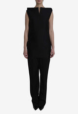 Balenciaga Vareuse Mini Dress Black 872522-TUQ03-1000