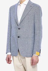 Tagliatore Single-Breasted Buttoned Blazer Blue 1SVS22KPE340346-EI974-214