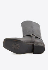 Golden Goose DB High Biker Leather Boots Black GWF01057-F008235-90100