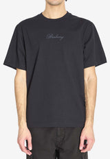 Burberry Logo Print Crewneck T-shirt Black 8119183--A1189