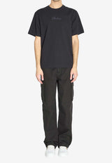 Burberry Logo Print Crewneck T-shirt Black 8119183--A1189