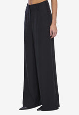 Federica Tosi Wide-Leg Tailored Pants Black 40812-403-29
