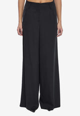 Federica Tosi Wide-Leg Tailored Pants Black 40812-403-29