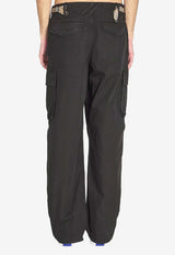 Burberry Straight-Leg Cargo Pants Black 8119204--A1189
