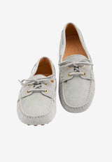 Tod's Loafers Gommino Boat Shoes Gray XXW22L0JZ80-M8W-B218