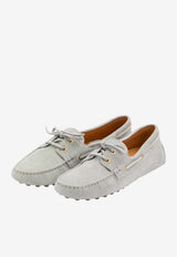 Tod's Loafers Gommino Boat Shoes Gray XXW22L0JZ80-M8W-B218