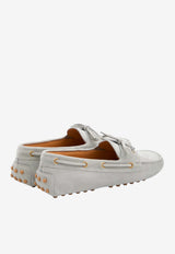 Tod's Loafers Gommino Boat Shoes Gray XXW22L0JZ80-M8W-B218