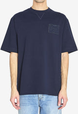 Gucci Firenze Since 1921 Embroidered T-shirt Blue 854505-XJHN7-4055