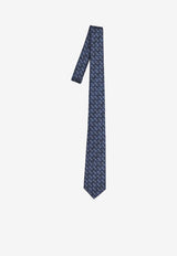 Gucci Silk Jacquard Tie Blue 853367-4E009-4169