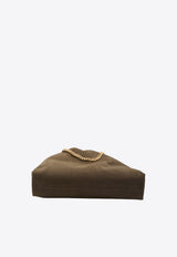 Stella McCartney Falabella Faux Suede Bucket Bag Brown 7B0180-WP0543-2017