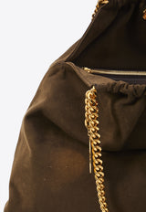 Stella McCartney Falabella Faux Suede Bucket Bag Brown 7B0180-WP0543-2017
