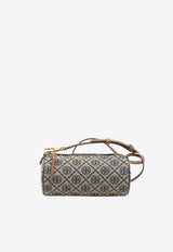 Tory Burch T Monogram Jacquard Cylinder Bag Blue 175539--405