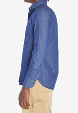Borriello Napoli Marechiaro Denim Shirt Blue 90951 MARECHIARO--BLU