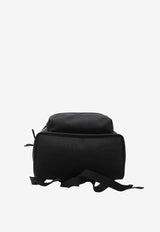 Saint Laurent City Canvas Backpack Black 534967-FAEYY-1000