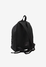 Saint Laurent City Canvas Backpack Black 534967-FAEYY-1000