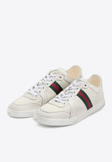 Gucci Stretch Low-Top Sneakers White 864140-AAGFF-9099
