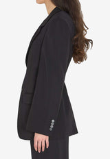 Balenciaga Tailored Wrap Jacket Black 857365-TNT39-1000