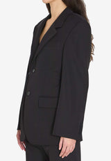Balenciaga Tailored Wrap Jacket Black 857365-TNT39-1000