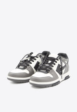 Off-White Out Of Office Leather Sneakers Gray OMIA189C99-LEA013-0710
