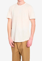 James Perse Basic Crewneck T-shirt White MKJ3360--LATTE