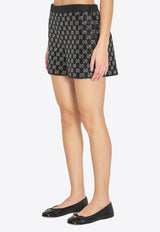 Gucci Embroidered Lamé Wool Tweed Shorts Black 853382-ZARWY-1000