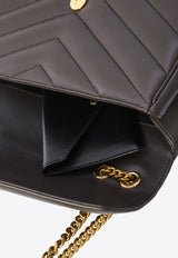 Saint Laurent Medium Loulou Quilted Nappa Shoulder Bag Gray 801439-AAEAX-1997