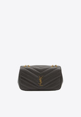 Saint Laurent Medium Loulou Quilted Nappa Shoulder Bag Gray 801439-AAEAX-1997