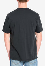 James Perse Basic Crewneck T-shirt Black MELJ3199--CRN