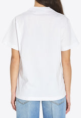 Gucci Bridle Embroidery T-shirt White 837959-XJHMY-9081