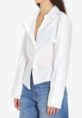 The Attico Solid Buttoned Shirt White 260WCH00045-052AA-001