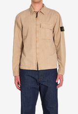 Stone Island Compass Patch Overshirt Beige L1S151200008-S00WN-V019A