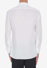 Borriello Napoli Spaccanapoli Long-Sleeved Shirt White 14011 SPACCA--BIA