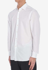Borriello Napoli Spaccanapoli Long-Sleeved Shirt White 14011 SPACCA--BIA