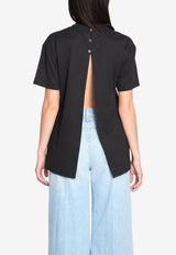 Jacquemus Ventadou Top with Back Slit Black TSW00589A-J00254-990