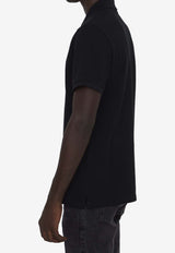 AMI PARIS Ami De Coeur Polo T-shirt Black BFUPL001-760-001