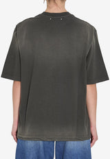 Golden Goose DB Star Print Vintage T-shirt Black GUP01873W-P002419-60666